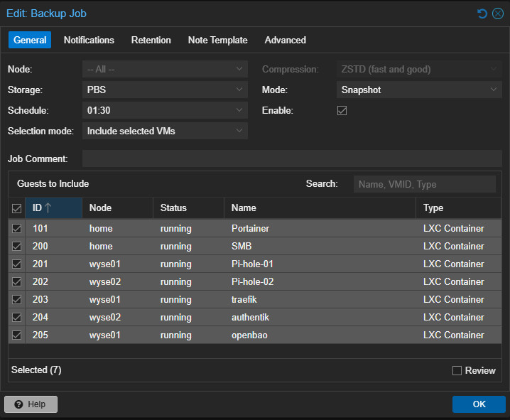Backups Overview