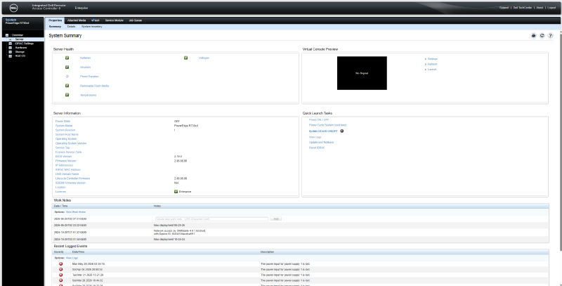 FortiSwitch MAC Entries Screenshot