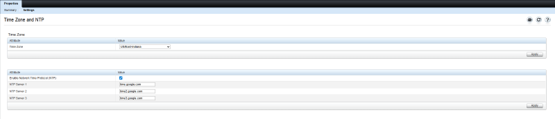 iDRAC NTP Screenshot